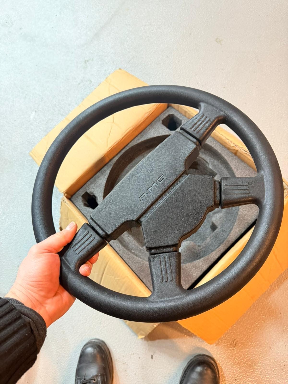 For Mercedes Steering Wheel Momo Style M38 for Amg Hammer Steering