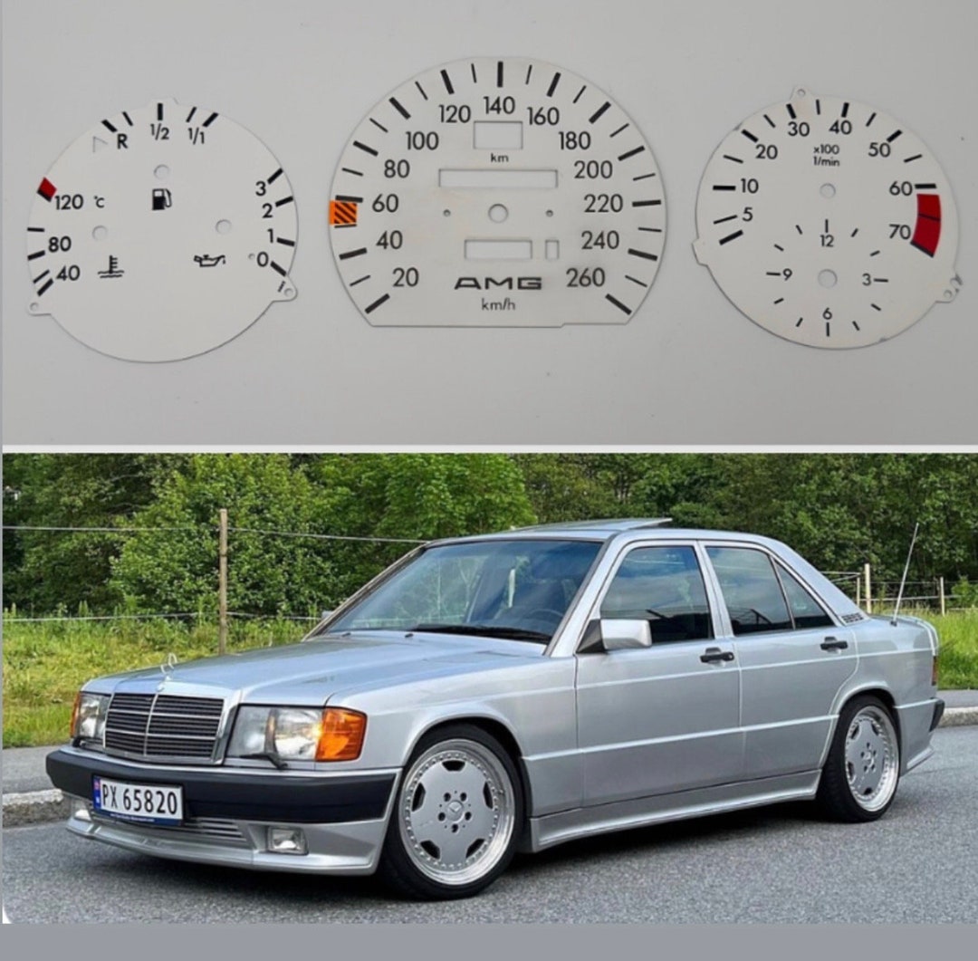 メルセデスベンツ W201 190e コスワース PVC インジケーター