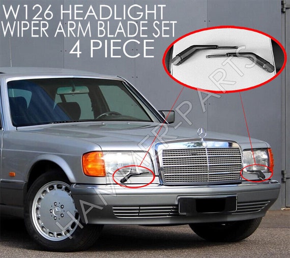 Mercedes headlight wipers discount