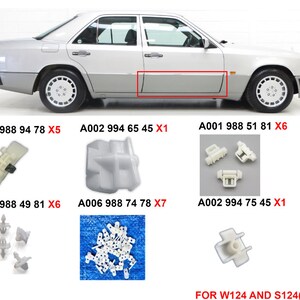 thumbnail image 2 of For MERCEDES W126 79-85 Fitting Gen1 Serie Headlight Wiper Blade Part Number :A1268200245 2 of 11