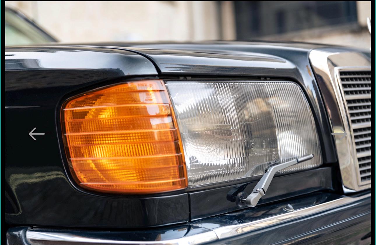 ベンツW126フロントウィンカーセット For Mercedes W126 79-85 Fitting Gen1 Serie Headlight Wiper Blade