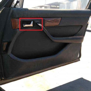Para w126, c126, 300, sel, se, 500,420,560,560 sec para quadro da maçaneta da porta mercedes: número da peça do quadro externo da maçaneta da porta a1267660290
