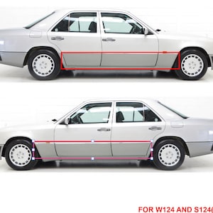 FOR MERCEDES W124 S124 Clips Clip Set Front Doors,rear Doors and