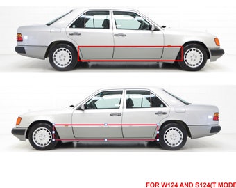 FOR MERCEDES W124 S124 Clips Clip Set Front Doors,rear Doors and