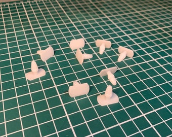 PARA MERCEDES BENZ W124 Clips Grapas Sacco Planchado 10x 0019889781