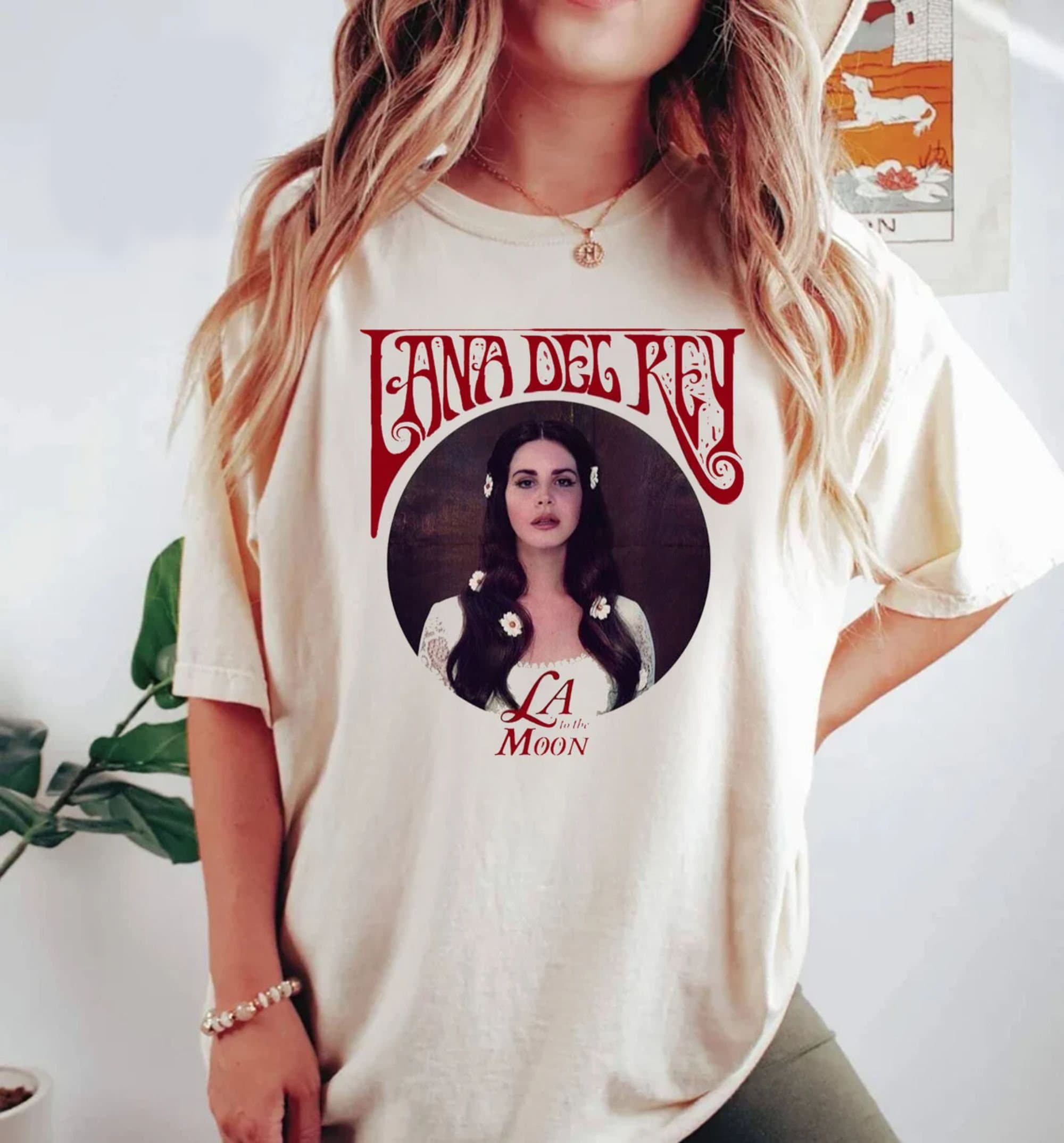 Discover Lana Del Rey - LA To The Moon Shirt, Lana Del Rey Shirt