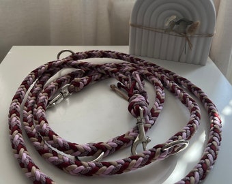 Dog leash paracord herringbone