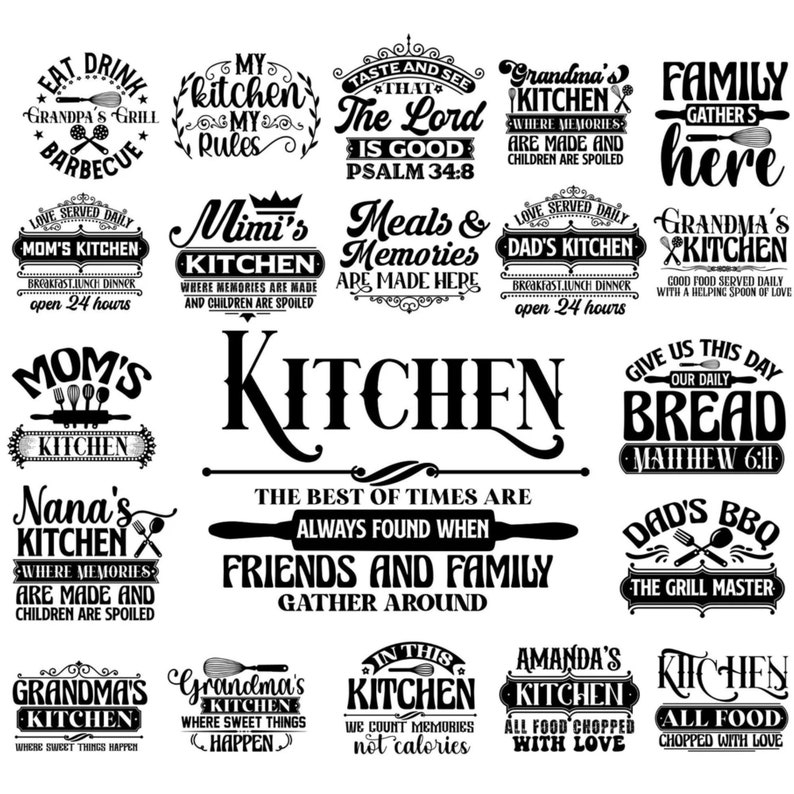 Cutting Board SVG Cutting Board Design SVG Kitchen Quote Etsy