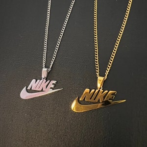 925 Sterling Silver Nike Necklace