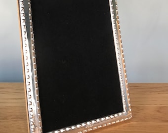 ビンテージ フォトフレーム 写真立て スターリングシルバー 刻印あり CARRS スターリングシルバー フォトフレーム – キングラム