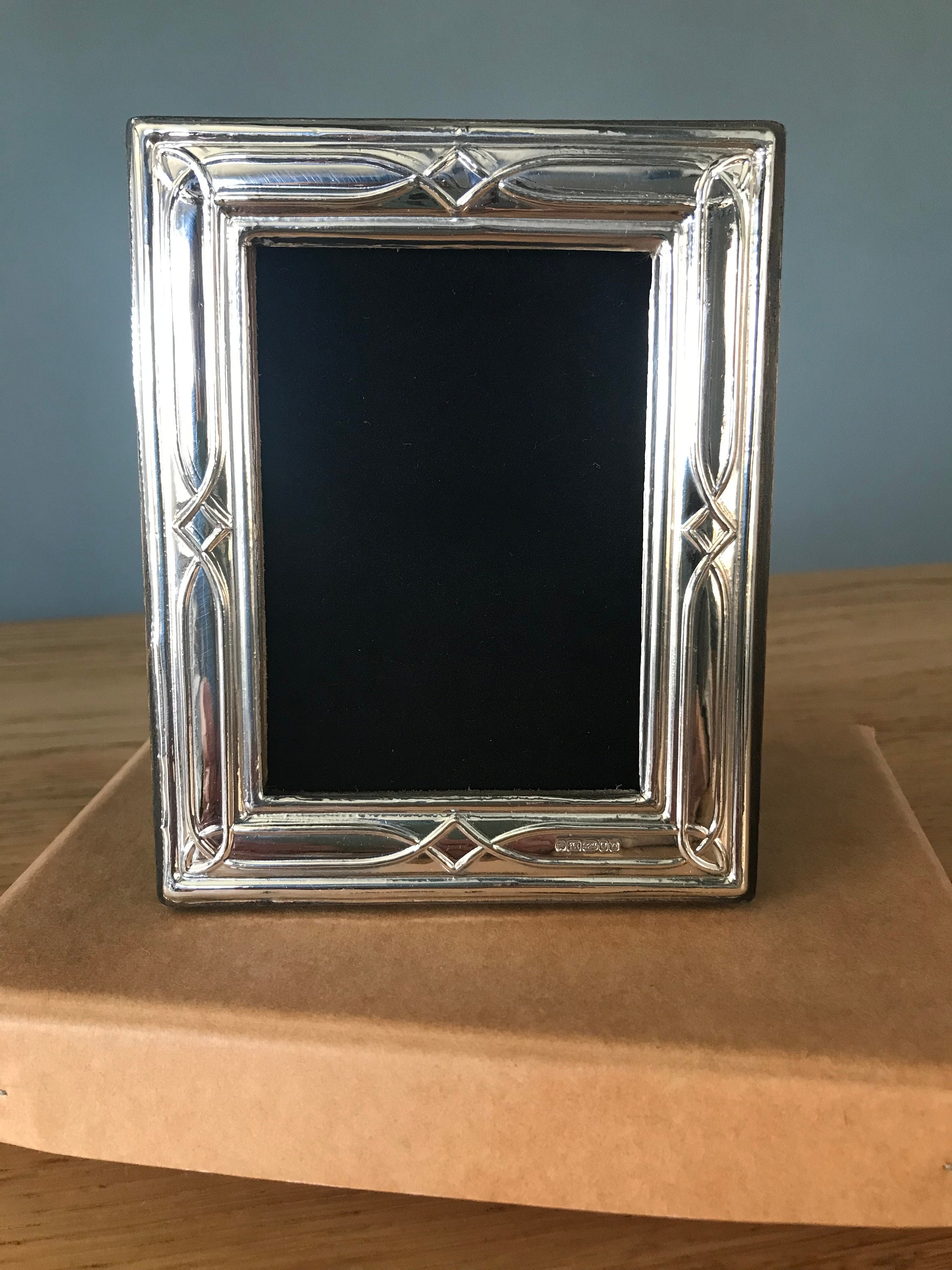 Solid Silver Photograph Frame. Fully Hallmarked in London. Picture Size
