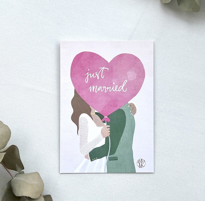 Wanky Candles Hochzeitskarte – 'Two Less Fish In The Sea' Glückwunschkarte Zur Hochzeit, 5x7 Zoll, Mit Umschlag