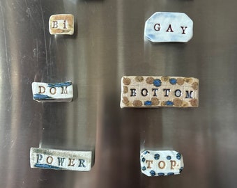 Queer Ceramic magnets LGBTQ(Two)