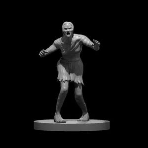 Zombie Miniature – 3D Printed DnD Monster – Resin Figure