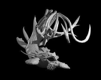 Kraken Miniature – 3D Printed DnD Monster – Resin Figure