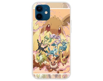Apple - Durable Flexi Case with Eevee Eevee Pokemon motif