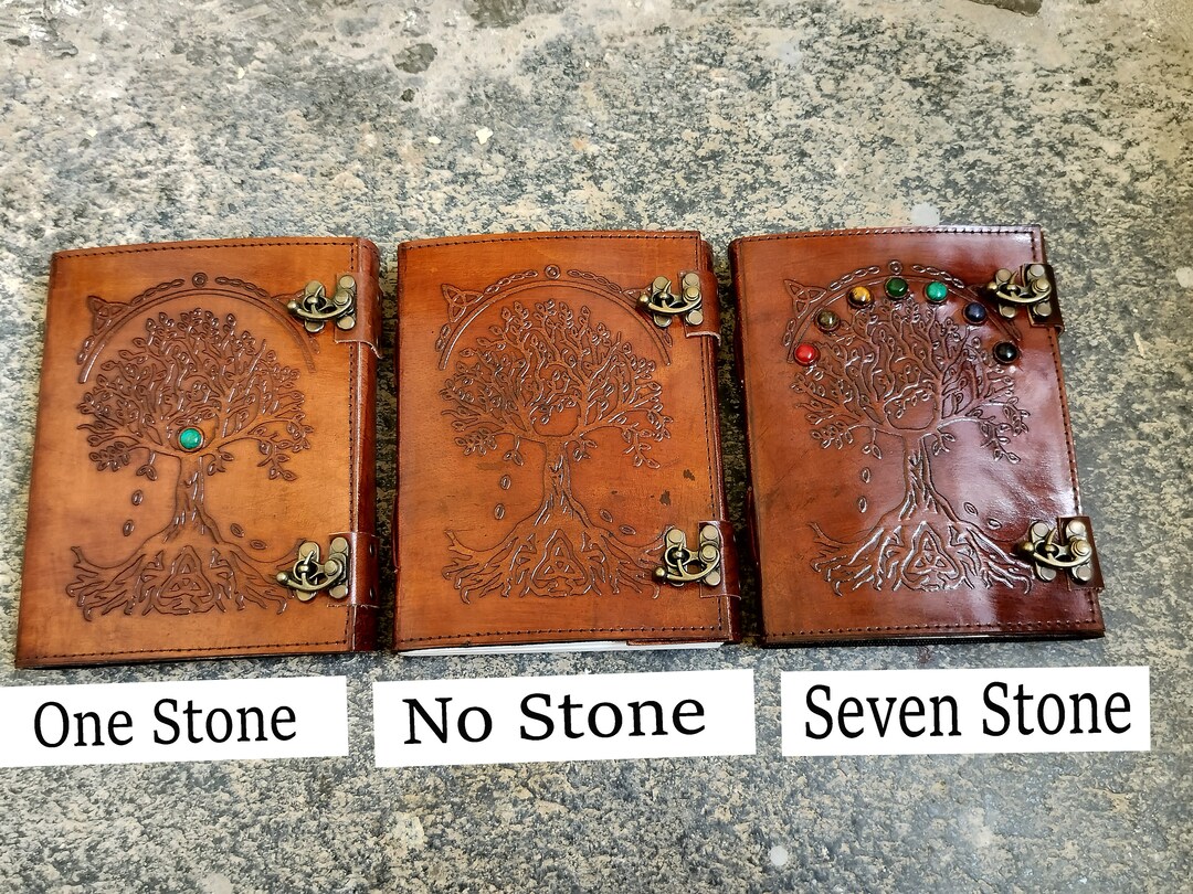 Customised Hand-embossed Leather Journal | Artisan-crafted Notebook ...