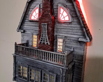 Amityville Horror Wall Diorama
