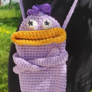 Phone Bag, Phone Case , Phone Cases, Crossbody Bag, Crochet Phone Bag,Handmade Phone Bag, Handmade Bag, Monster Phone Bag, Phone Strap