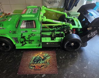 Sublimated RC basher Signs 8" x 6"