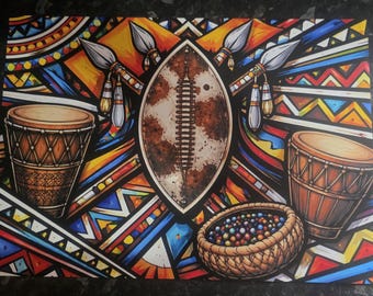 Africa - canvas print