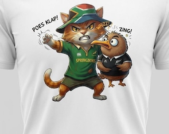 Springboks Poes Klap T-Shirt - South African Rugby