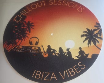 Chillout sessions - Ibiza Vibes slipmats (pair)