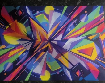 Abstract 3 - canvas print