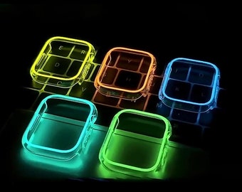 Luminous Case for Apple Watch Series 9 8 7 6 5 4 3 2 1 SE iWatch Ultra 49mm 45mm 41mm 44mm 42mm 40mm 38mm Fluorescence Cover