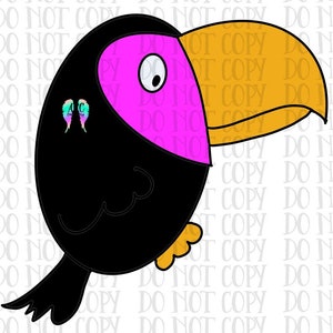 toucan clipart design, toucan sublimation design, toucan clipart elements, clipart finished designs, bird clipart, bird sublimation design