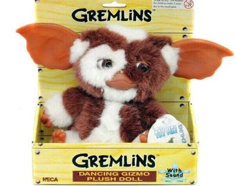 NECA ギズモ ぬいぐるみ グレムリン 歌って踊る サウンド付き モグワイ