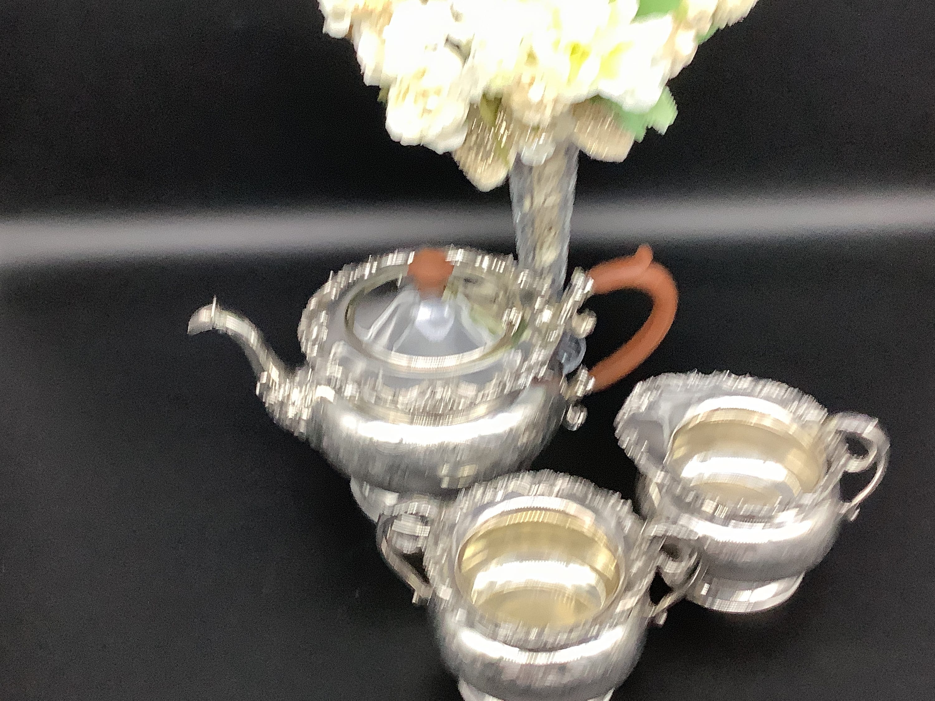 Old English Reproduction Style Silver Plated Teapot Etsy