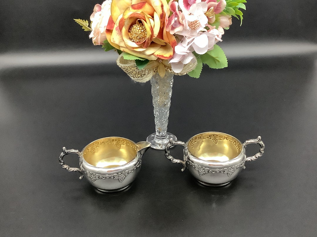 Viking Plate Made in Canada Mid Century 1960s Vintage Silver Plated