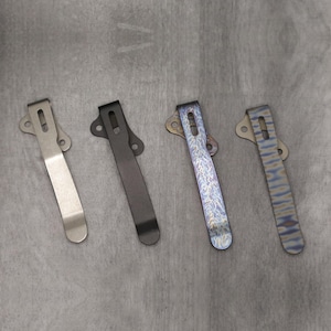 Demko Titanium Pocket Clip for AD20 AD20.5