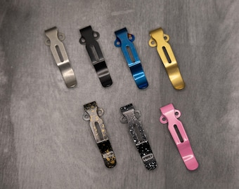 Benchmade Deep Carry Short Pocket Clip also for Emerson & Protech