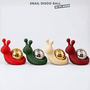 Snigel Disco Ball STL 3MF-filer