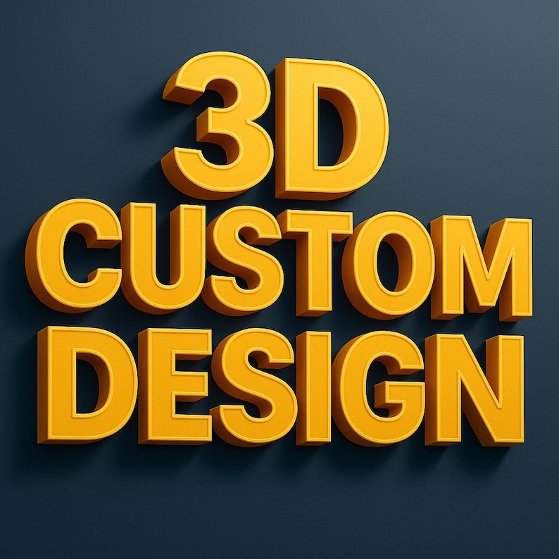 3D Custom Design - Custom Work - Etsy Canada