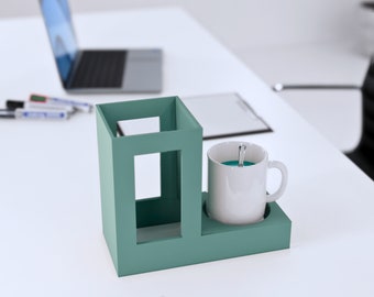 Office Coffee Cup Holder 3D STL Files, 3D Office Print Files