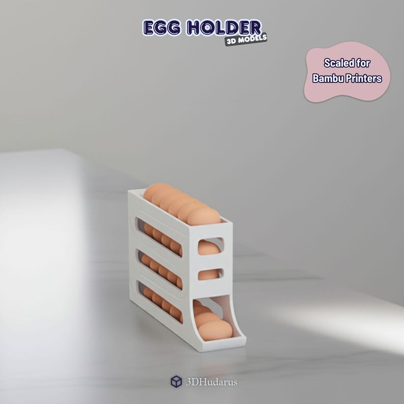 Egg Holder 3D Print Stl Files - Etsy