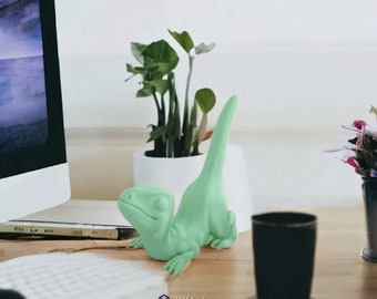 Dino Phone Holder 3D Stl File - Office 3D Print Files - 3D Printable Model for 3D Printers