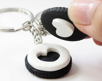 Cookie Keychain 3D Print Stl Files, Love 3D Print Files, Valentines Gift Idea