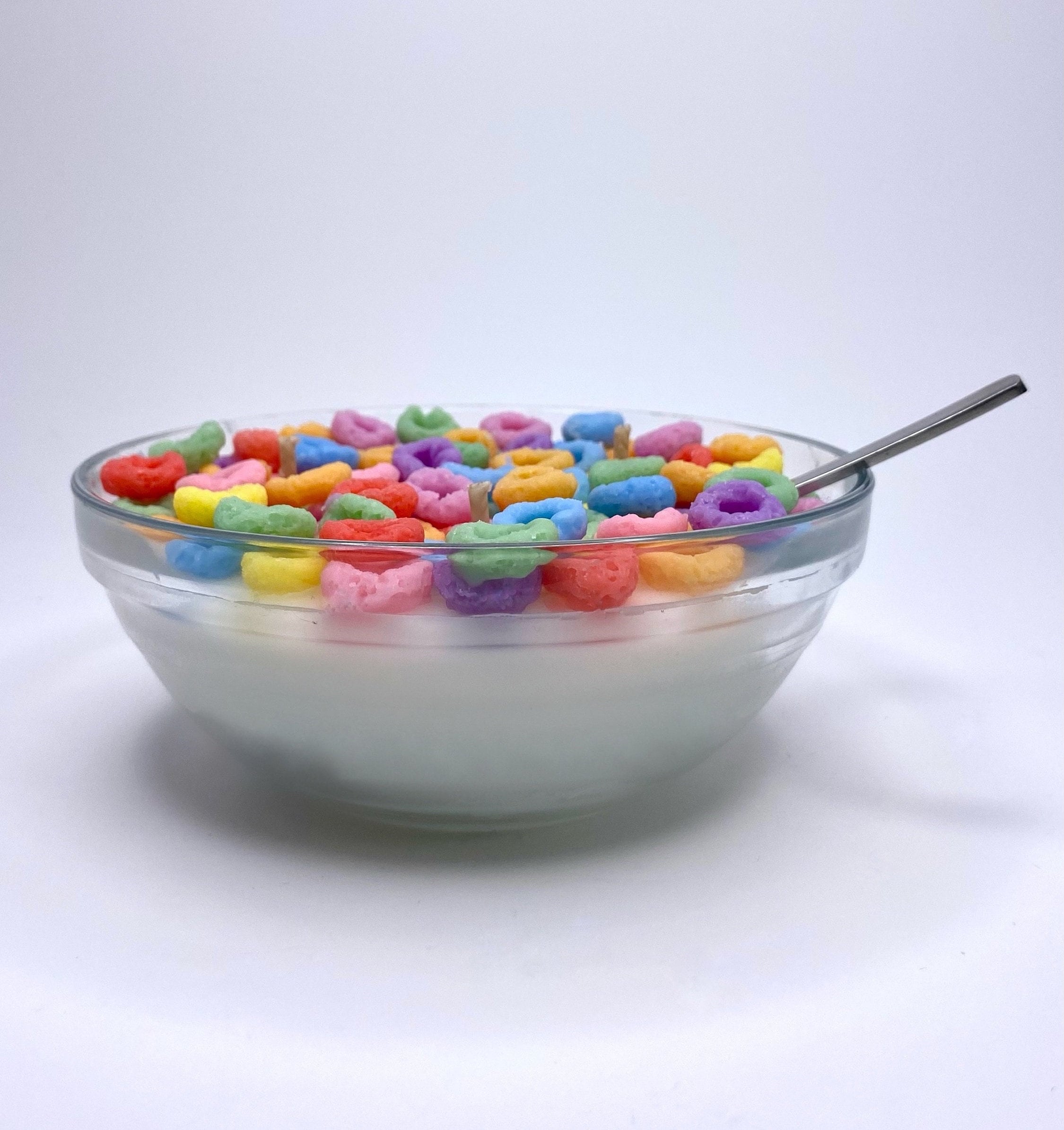 Fruit Loops Cereal Bowl Candle Etsy Australia