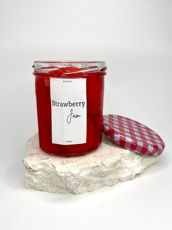 Strawberry Jam Candle - Etsy