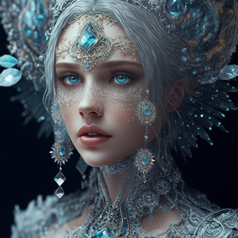 Photorealistic Character Commission Art Digital Character Etsy