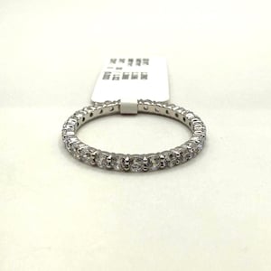Lab Grown Diamond Wedding Band | 2.00MM 14K Gold Full Eternity Ring | SGL Certified Stacking Band | Anniversary Gift | Bridal Set Jewelry