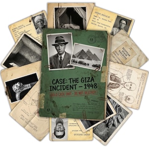 Cold Case Game: Il mistero noir dell'incidente di Giza (PDF stampabile)