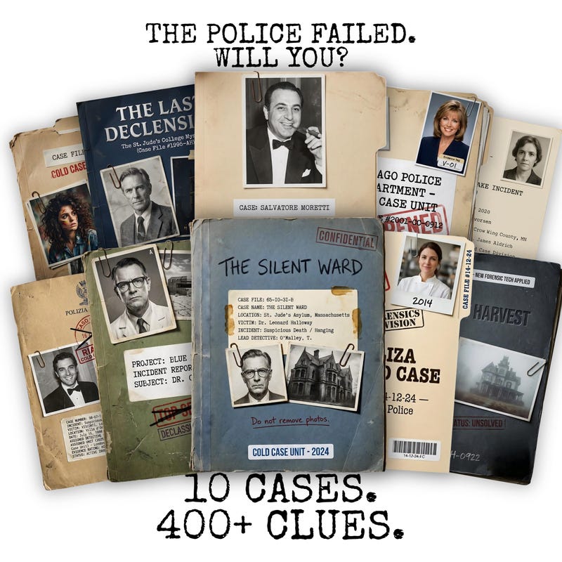Unsolved Case Files Bundle - Etsy
