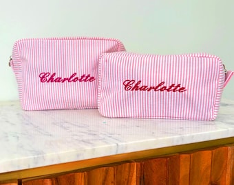Neceser personalizado, neceser bonito para mujer, neceser de viaje para damas de honor, neceser estético, regalo para bodas