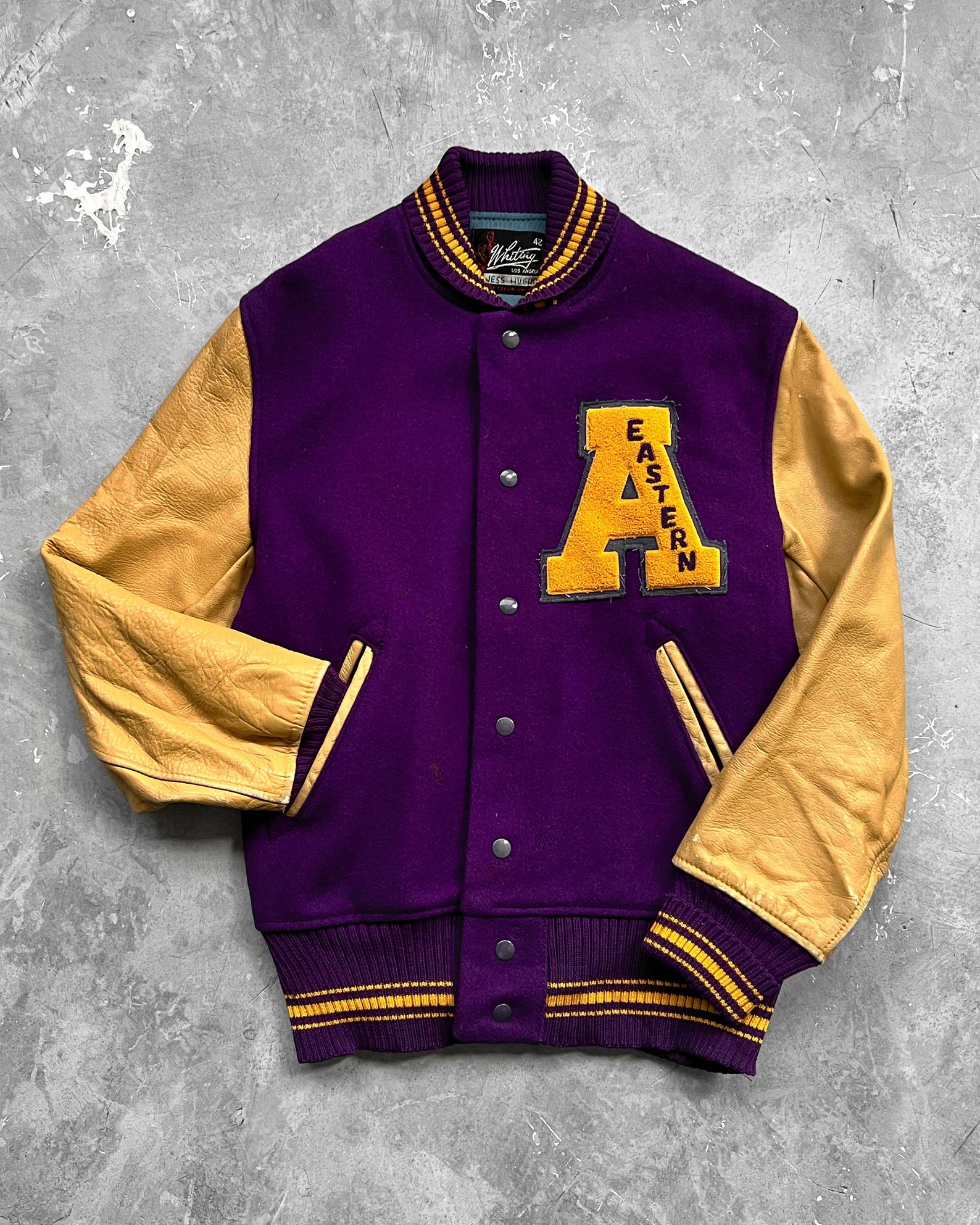 Vintage 90s 'A' Varsity Jacket / College / Letterman / Etsy