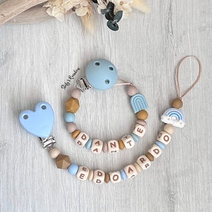 Personalized pacifier chains